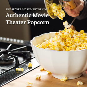 Warm kitchen scene with Franklin's Butter Flavored Salt for versatile cooking
