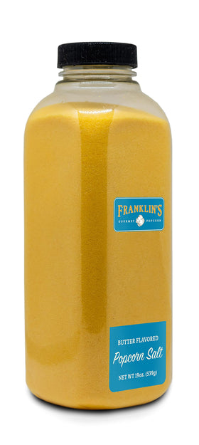 USA-made seal on Franklin's Butter Flavored Salt label