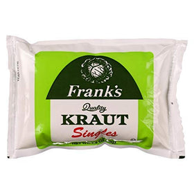 Franks Kraut product of USA label signals quality and authenticity