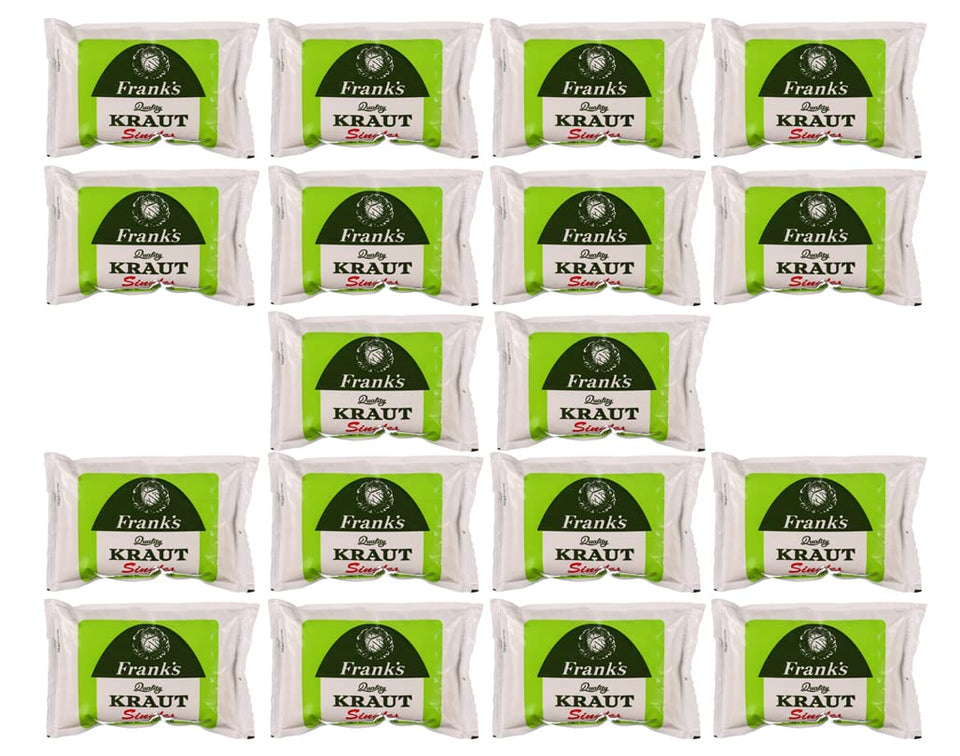 Franks Kraut single-serve portion ideal for quick meals
