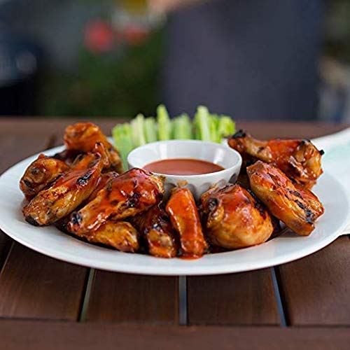 Frank's Red Hot Cayenne Sauce on wings boosts tangy heat and crispiness.