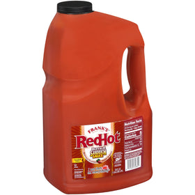 Frank's RedHot Buffalo Sandwich Sauce bottle ready to pour on sandwiches for bold flavor