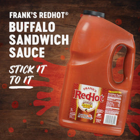 Frank's RedHot Buffalo Sauce on eggs for breakfast heat
