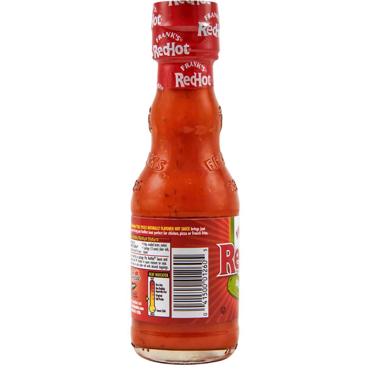 Close-up of dill notes in Frank's RedHot Dill Pickle sauce
