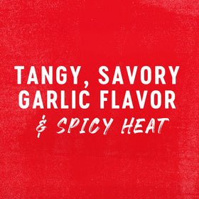 Franks RedHot ingredients label with branding.