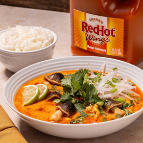 Franks RedHot Mango Habanero sauce jar ready to dip