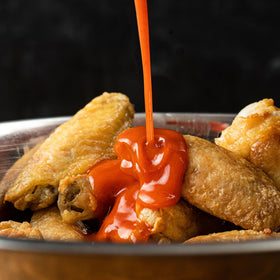 Gluten-free, dairy-free, vegetarian—Frank's RedHot fits diverse menus.
