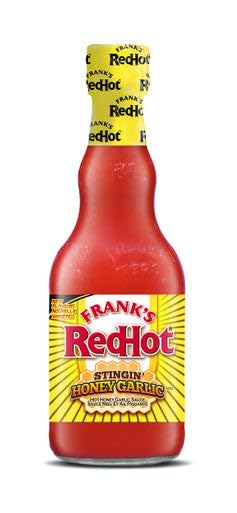 French fries dip with Frank's RedHot Stingin' Honey Garlic for extra kick