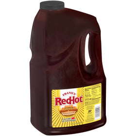 Frank's RedHot Stingin' Honey Garlic sauce bottle pouring to add sweet heat