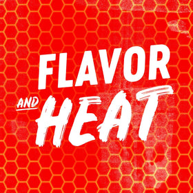 Pouring Frank's RedHot Stingin' Honey Teriyaki Wings Sauce over wings