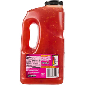Pouring Franks RedHot Sweet Chili Sauce over a pizza for tangy glaze