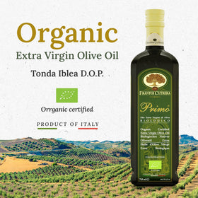 Frantoi Cutrera Primo salad drizzled for vibrant, balanced greens