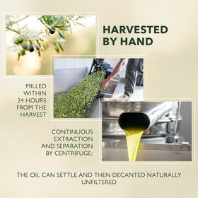 Frantoia EVOO bottle with pour spout in a kitchen for convenient cooking.