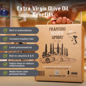 Pour spout on Frantoio Uliveti Umbri olive oil for neat servings