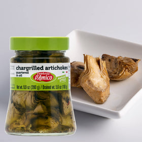 FRATELLI D'AMICO jarred artichokes, bold antipasti garnish