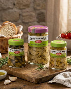 FRATELLI D'AMICO Italian artichokes, convenient ready-to-eat snack