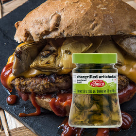 FRATELLI D'AMICO chargrilled artichokes, premium gourmet ingredient