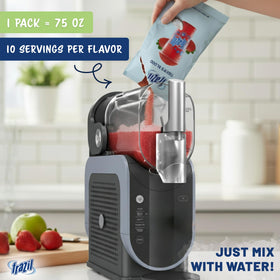 Frazil Blue Razzmatazz packet ideal for quick crowd-pleasing slushies.