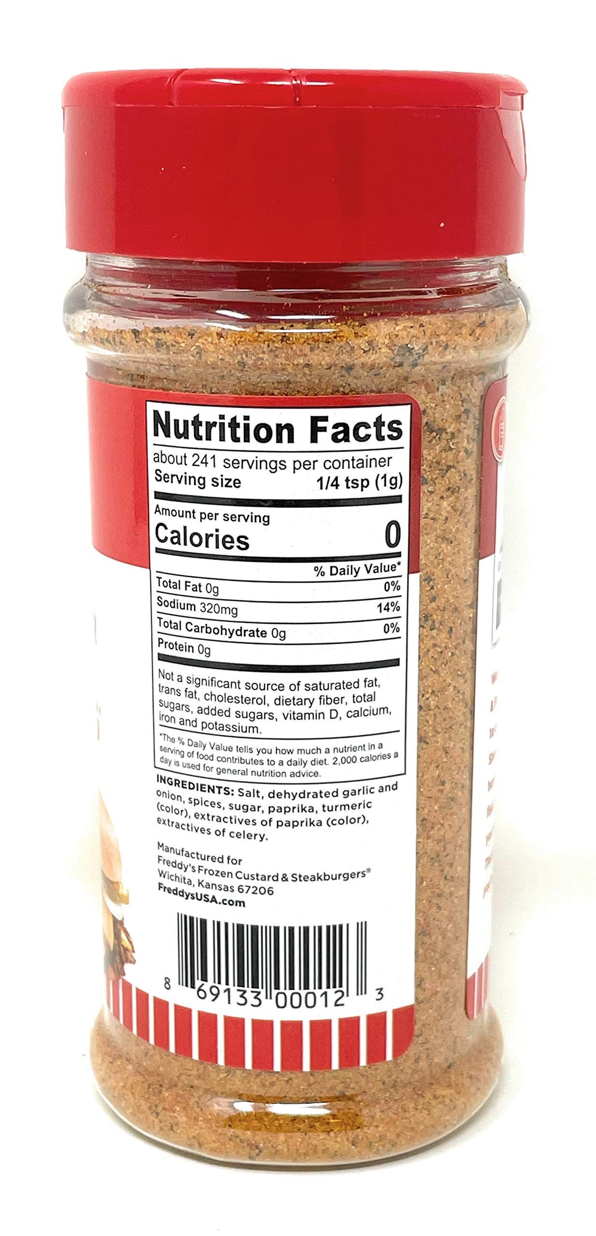 Freddy's Steakburger & Fry Seasoning on burgers and fries showcases versatile home flavor.