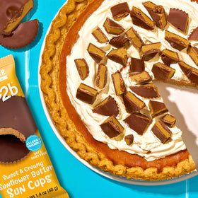 Free 2b Dairy-free, nut-free, soy-free treat close-up highlighting clean ingredients.