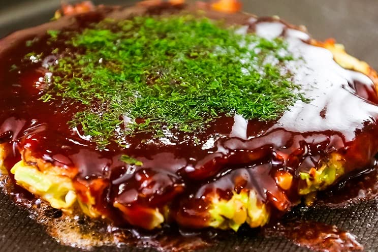 Free 2b Japanese Okonomiyaki Kit finished dish ready to enjoy