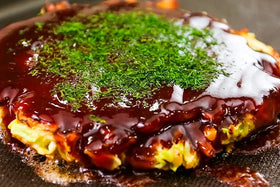 Free 2b Japanese Okonomiyaki Kit finished dish ready to enjoy