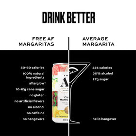 Free AF Margarita Variety Pack fridge-ready, ideal for quick social moments.