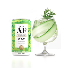 Free AF gluten-free low-calorie can fits mindful sipping during social events.