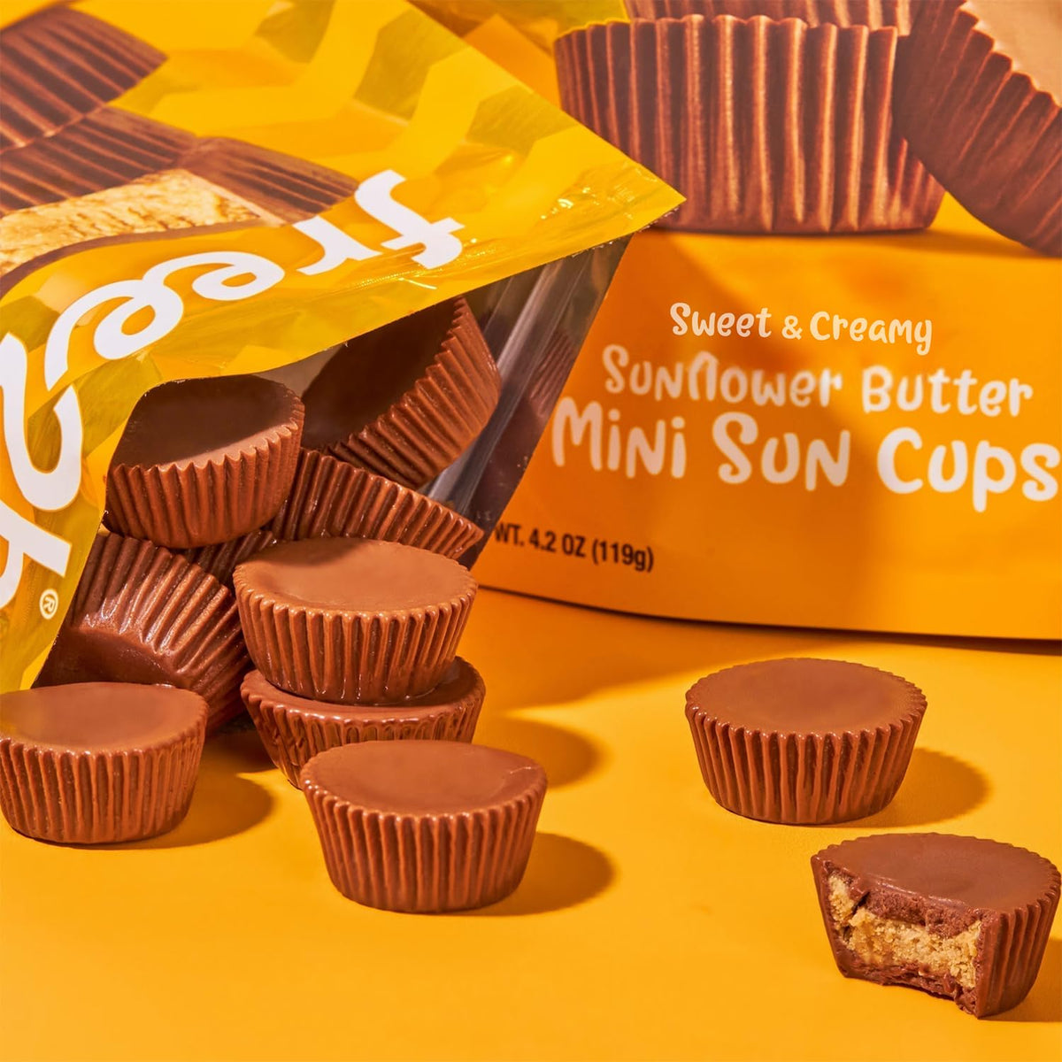 Ingredients focus: plant-based, allergen-friendly composition for Free2b minis.