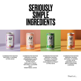 Free AF afterglow botanicals can with glass hinting warmth