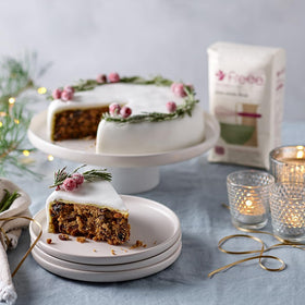 freee bag open with measuring cups for precise baking