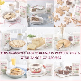 freee gluten-free flour ready for cake batter and muffins