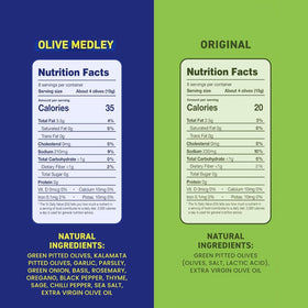 Freestyle Snacks olive pouch resealable, keeps olives fresh