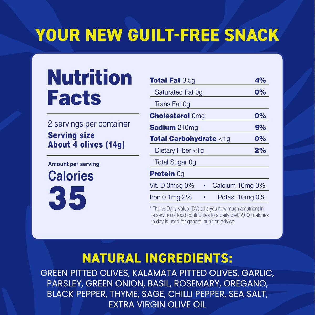 Freestyle Snacks olive snack pack featuring Kalamata olives, perfect for salads and antipasti.