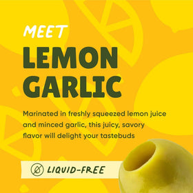 Freestyle Snacks three-flavors olives for shareable grazing with friends