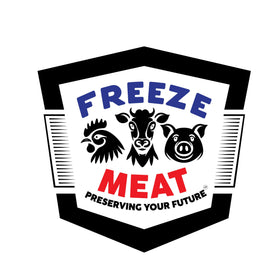 Freeze Meat sirloin steaks with time-release absorber enhancing freshness