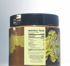 Freeze Munch Dubai Chocolate Jar spooning and serving options for quick indulgence.