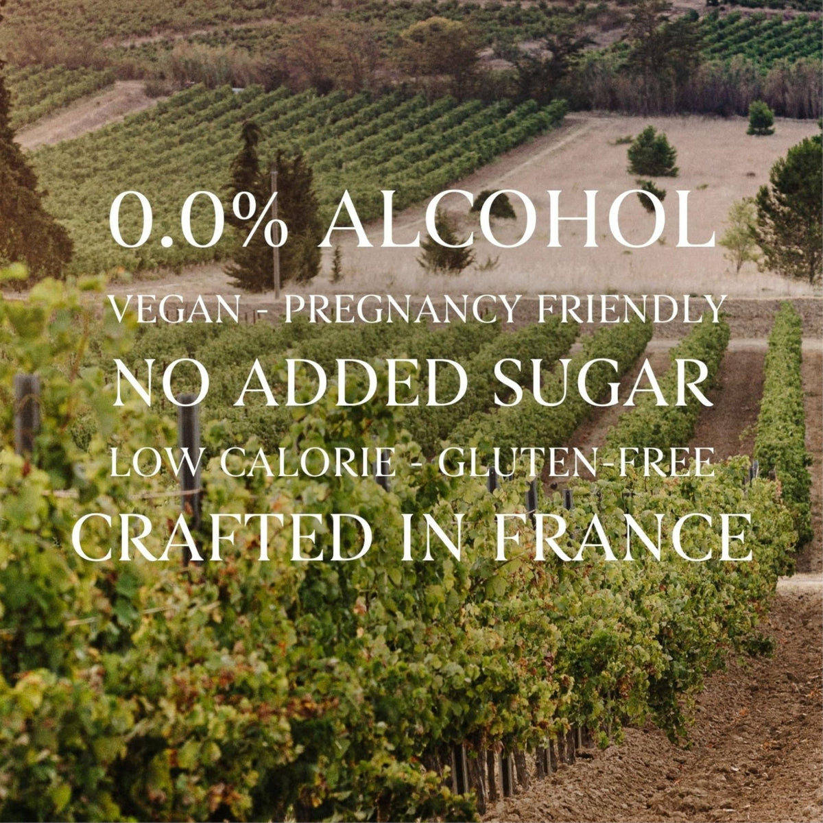 French Bloom organic certifications label, signaling sustainable, pure ingredients.