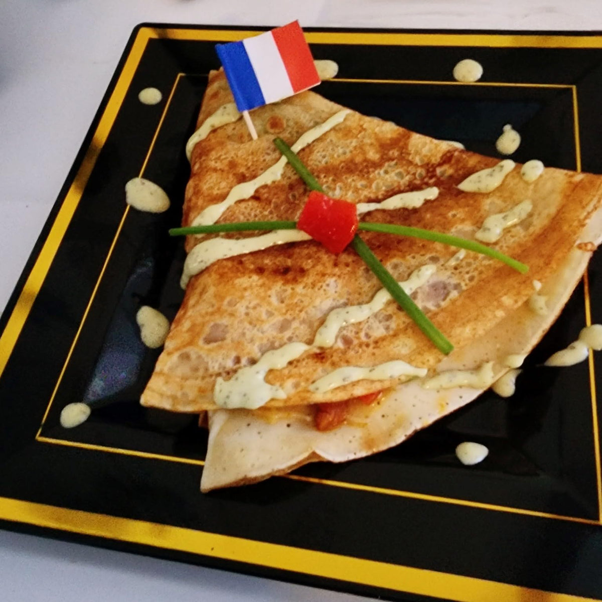 French Creperie restaurant-quality crepes made easily at home.