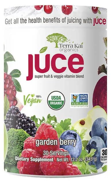 FrenchGlory Terra-Kai Juce Garden Berry powder for easy daily nutrition and flavor.