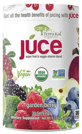 FrenchGlory Terra-Kai Juce Garden Berry powder for easy daily nutrition and flavor.