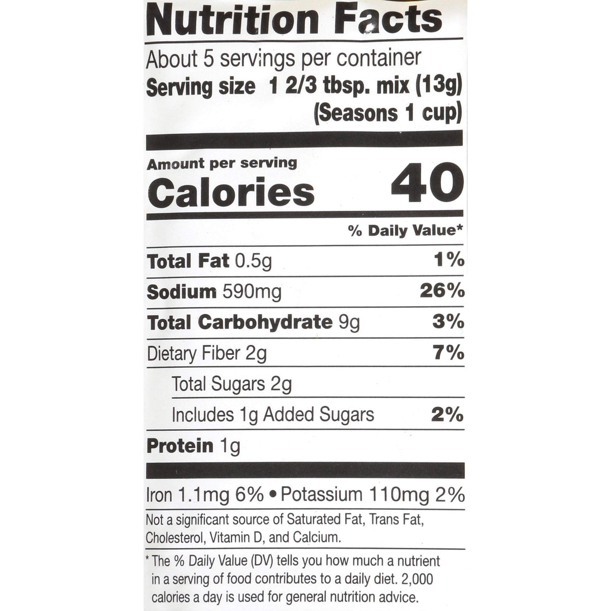 French's Chili-O Onion label close-up showing no MSG claim