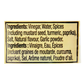 French's mustard packet prepared for dipping sauces and sides