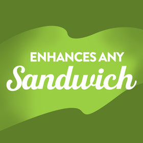 French's Creamy Dill Pickle Mustard spread on a deli sandwich for tangy zing