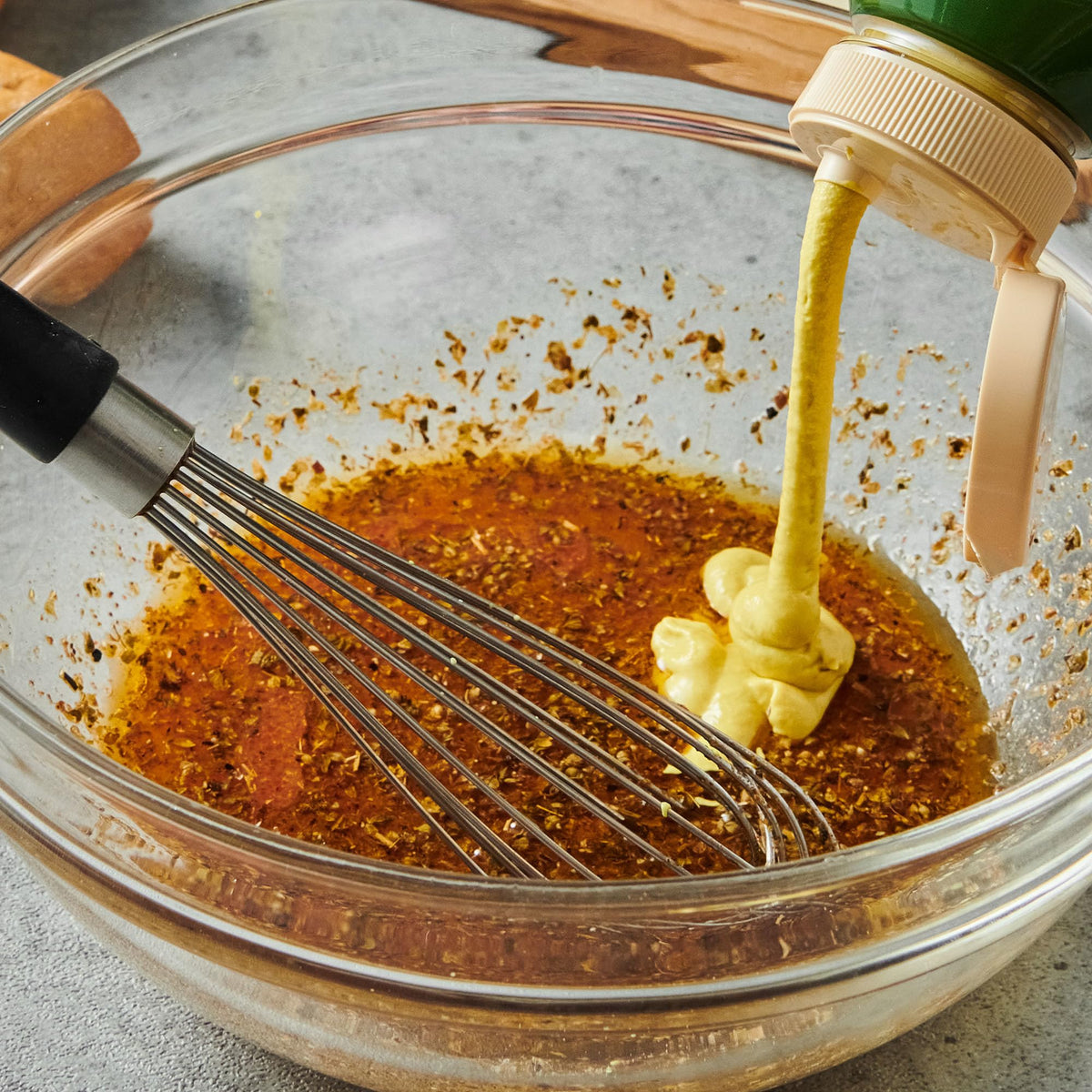 French's Creamy Dill Pickle Mustard on hot dogs and burgers with dill kick