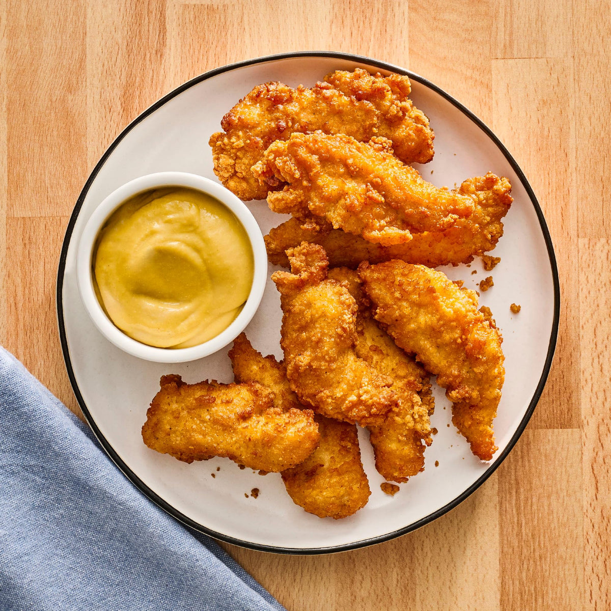 French's Honey Mustard used as a glaze for burgers for extra zing