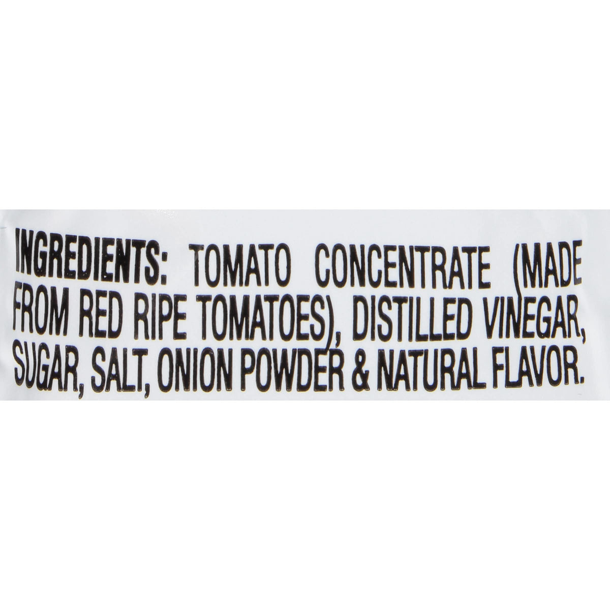 French's ketchup packets—kosher and gluten-free for diverse menus.