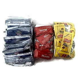 French’s Mustard packets classic yellow for easy prep.