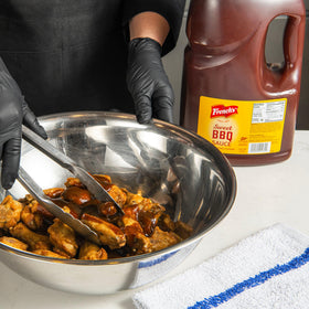 Close-up of tomato paste and molasses in French's Sweet BBQ Sauce.