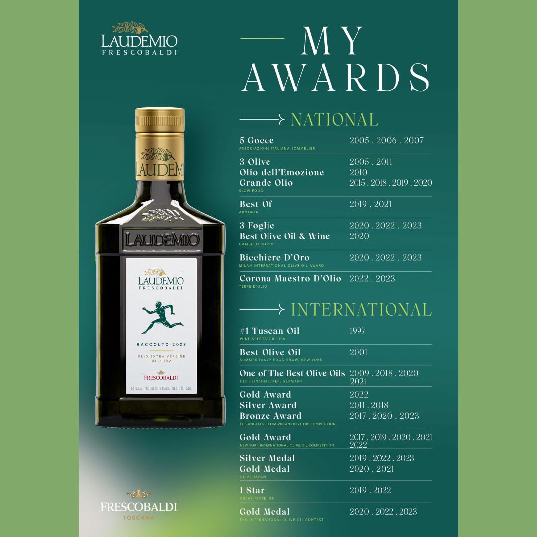 Frescobaldi Laudemio pasta dressed with oil for vibrant Italian flavor